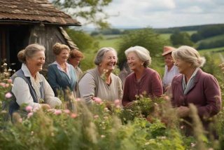 地主婆们的快乐生活讲的什么，地主婆们的快乐生活讲的什么内容
