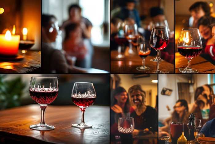 红酒真实生活照；红酒真实生活照片大全