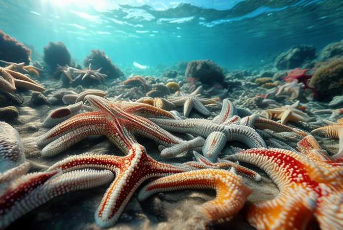 海星在哪里生活，海星在海里是怎样生活的