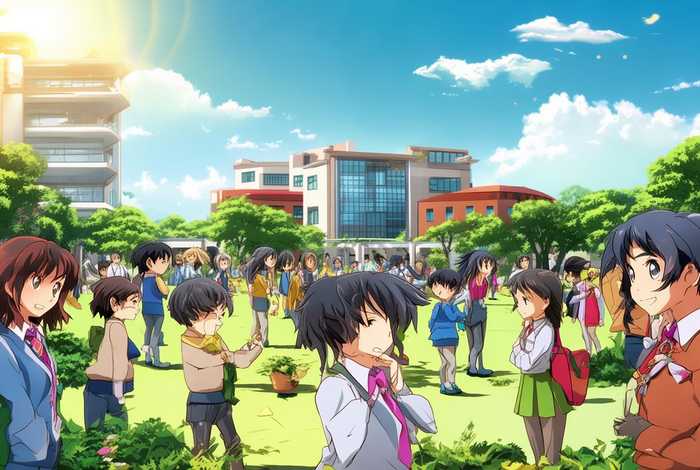 多彩的校园生活绘画初一，多彩的校园生活绘画初一上册