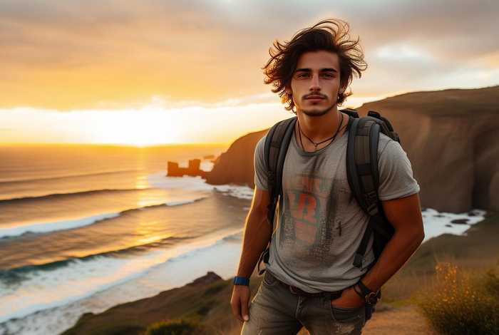 旅游生活照男 旅游生活照男生图片