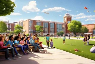 关于校园生活的片段描写；关于校园生活的片段描写作文