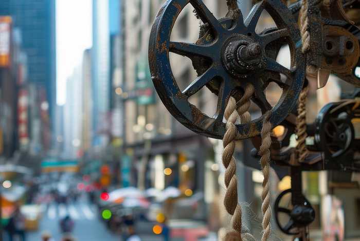 滑轮生活中、生活中的滑轮组 滑轮生活中、生活中的滑轮组