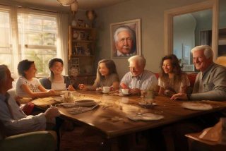 巴菲特生活的秘诀幸福家庭信任的朋友 - 巴菲特原生家庭