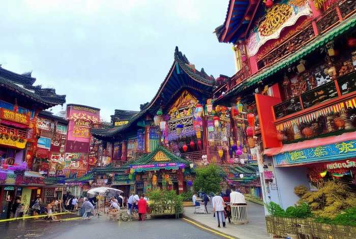 昆明翠湖南路夜生活，昆明翠湖附近夜市