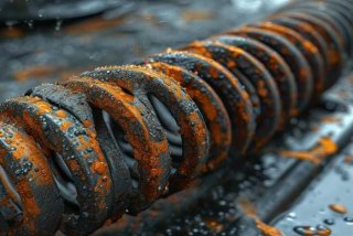 弹簧生锈是什么原因导致；弹簧生锈是什么原因导致的