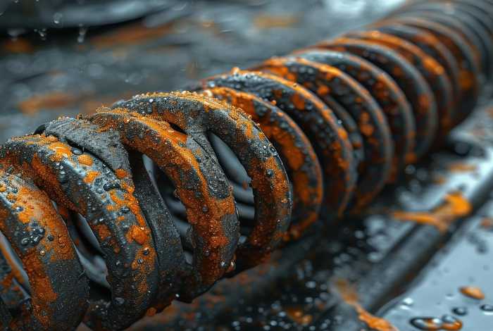 弹簧生锈是什么原因导致；弹簧生锈是什么原因导致的