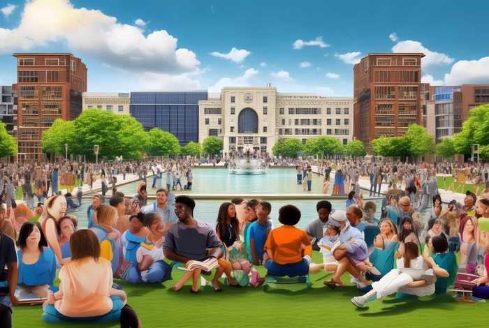 大学生活图画（大学生活图画的文字描述）