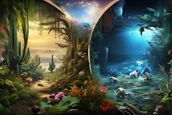 动物生活环境分为哪四类；动物生活环境分为哪四类类型