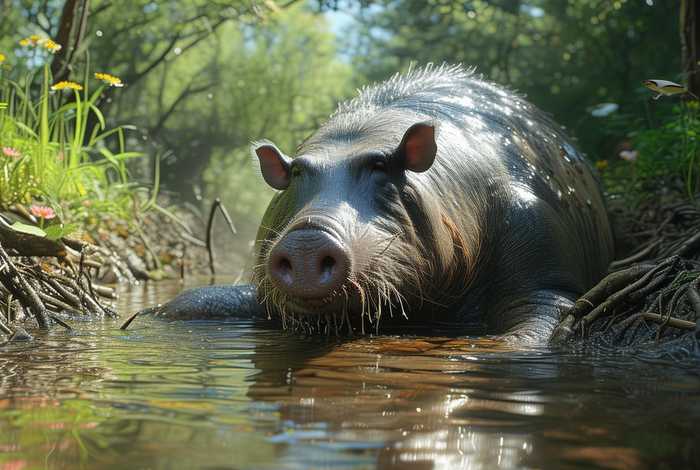 河马的生活习性怎么描写 河马的生活特点是什么 河马的生活习性怎么描写 河马的生活特点是什么