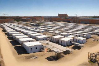 工地生活区平面布置图、工地生活区平面布置图cad