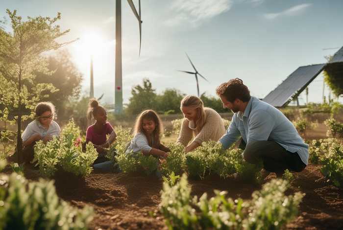 低碳绿色生活绘画 低碳减排,绿色生活绘画