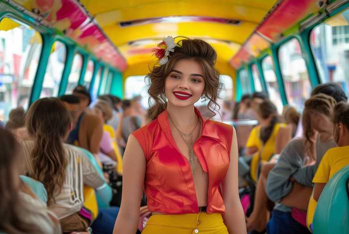 班花的日常生活公交车，班级校花的日常生活