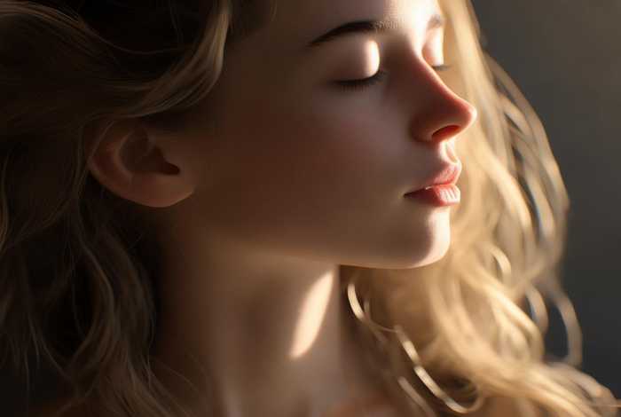 侧脸女生真实生活照片，侧脸女生照片真人