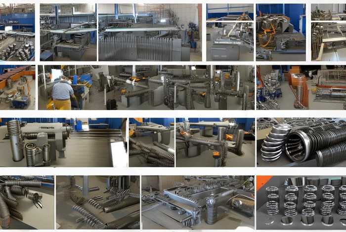 弹簧生产工艺流程图（弹簧生产工艺流程图怎么画）