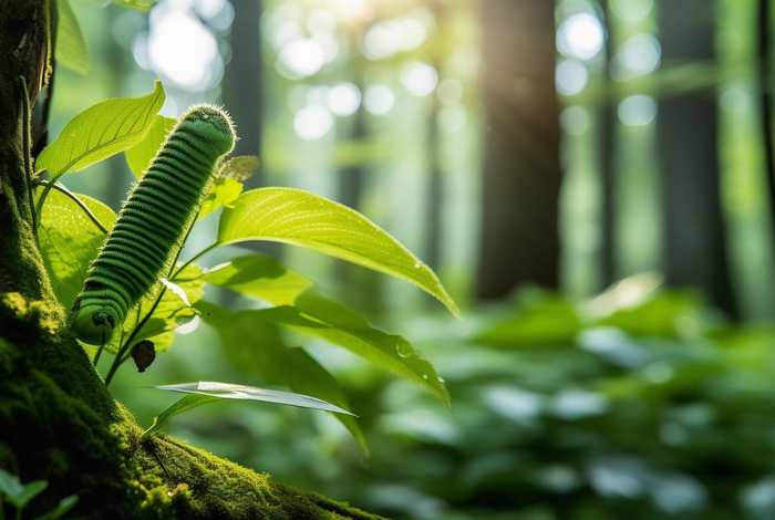 毛毛虫生长在哪；毛毛虫生长在哪里