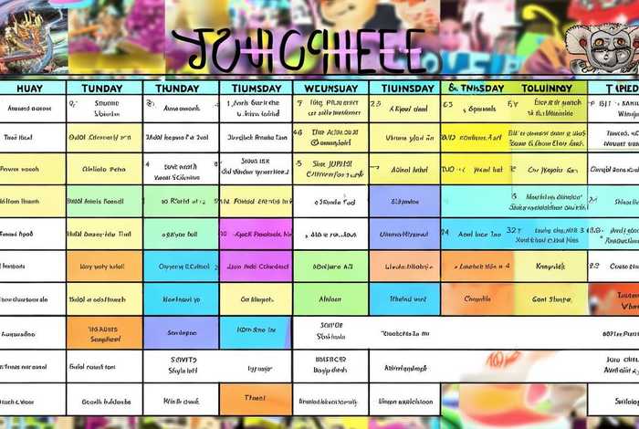 课余生活时间表 课余生活作息时间表