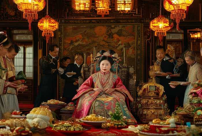 慈禧太后奢侈的一天；慈禧太后奢侈的一天是什么