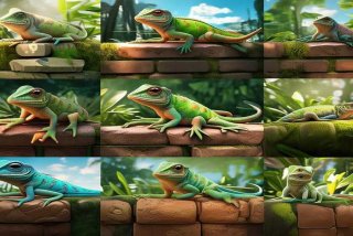 壁虎生活在哪里图片；壁虎生活在哪里图片大全