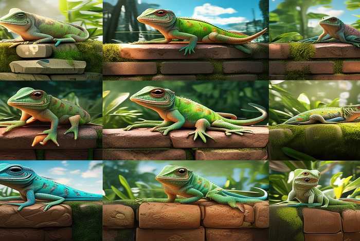 壁虎生活在哪里图片；壁虎生活在哪里图片大全