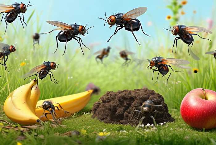 苍蝇生活习性 - 苍蝇的特点和生活特征