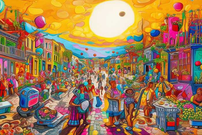 比喻生活丰富多彩的词语 - 比喻生活丰富多彩的词语有哪些