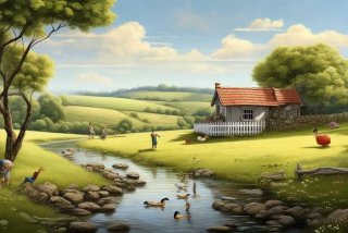 《乡村生活》的作文；《乡村生活》的作文600字