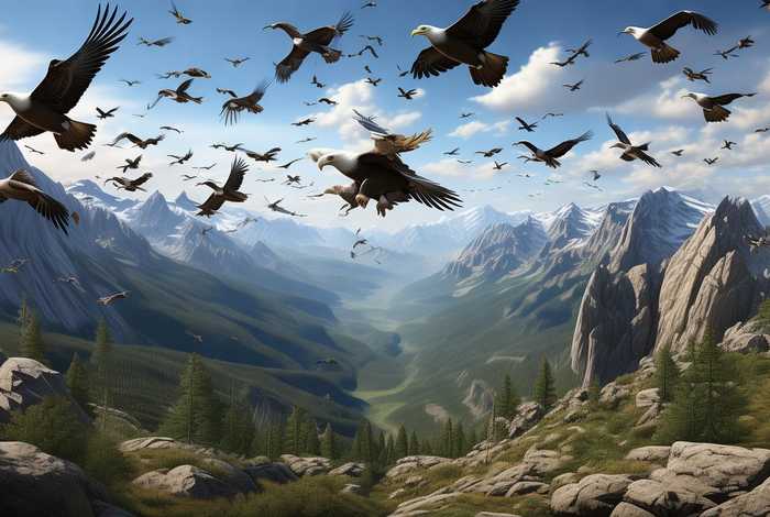 老鹰生活在哪里最多；老鹰生活在哪里最多的地方