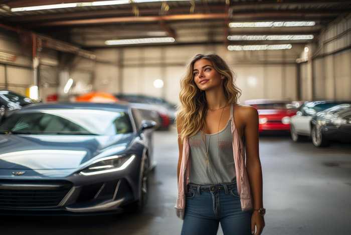 车模日常生活视频 - 车模生活照片