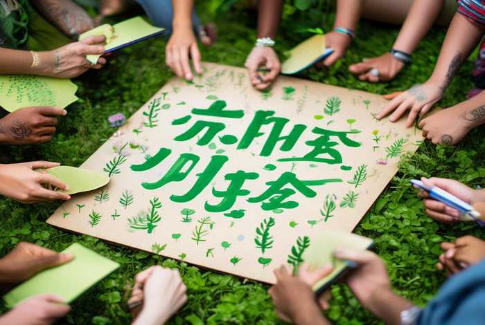 绿色生活小报字怎么写、绿色生活小报字怎么写好看