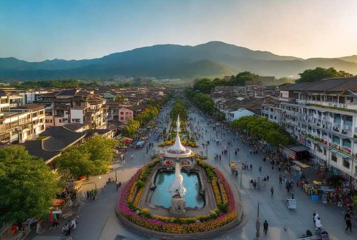 灵山县城视频、灵山县城航拍视频