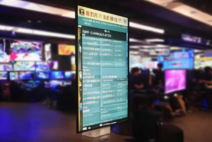 聚乐电竞馆价目表 聚乐电竞馆价目表查询