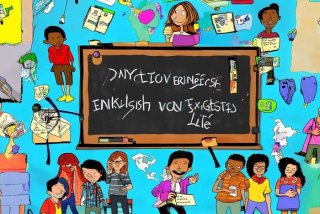 《我的学校生活》；我的学校生活英语手抄报