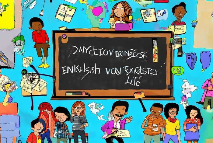 《我的学校生活》；我的学校生活英语手抄报