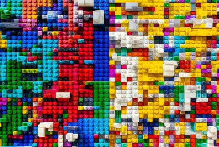 乐高与马赛克的区别 - 乐高与马赛克的区别图片