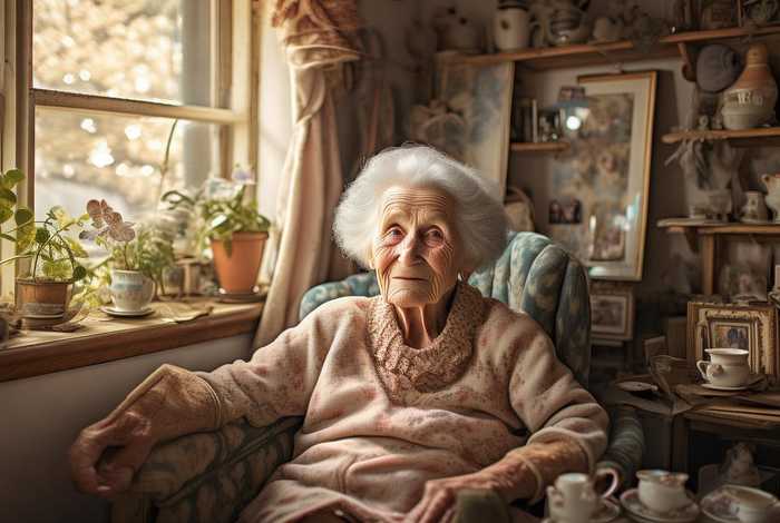 老奶奶的生活怎么样 - 老奶奶的生活怎么样形容