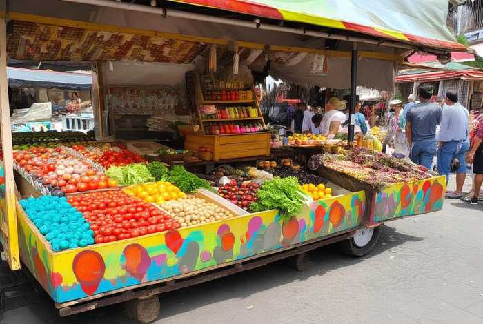 果蔬生鲜图片 果蔬生鲜图片流动摊位