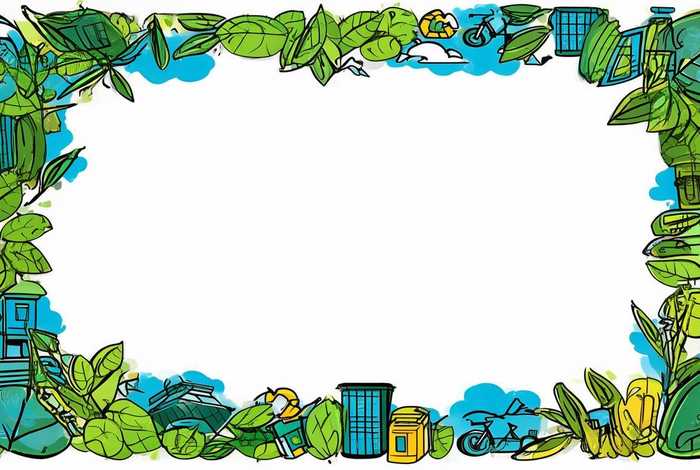 践行低碳生活手抄报边框素材 践行低碳生活手抄报边框素材内容