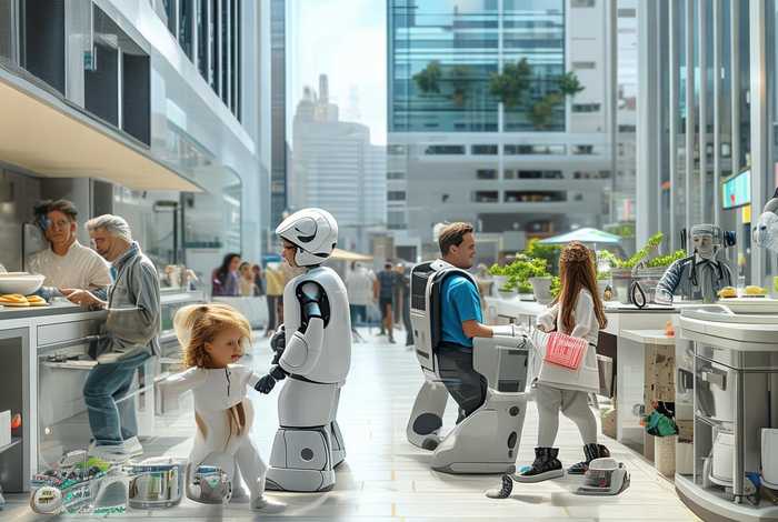 机器人在生活中的应用英语作文 机器人在生活中的应用英语作文带翻译