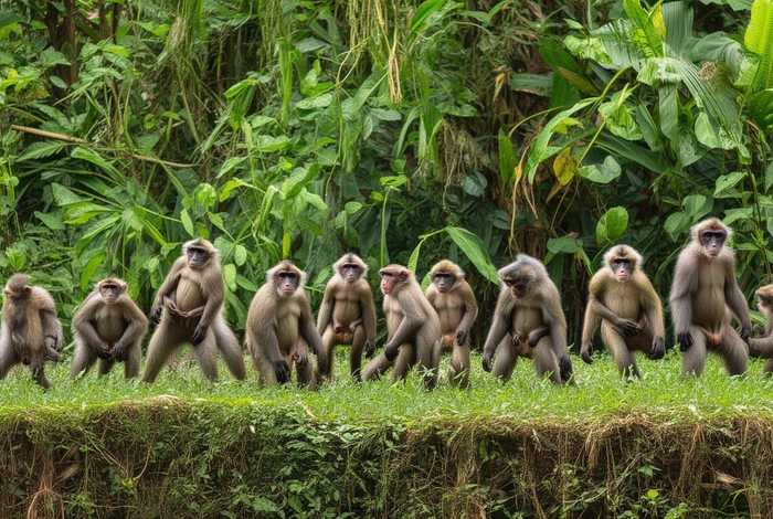 猴群的分工,猴群是怎样分等级的 猴群的分工,猴群是怎样分等级的