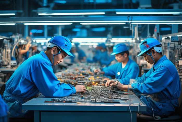 电子厂生活日常 - 电子厂的日常生活