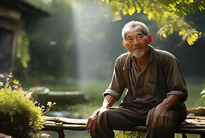 古代农家养老日常，古代农家养老日常 一寸青