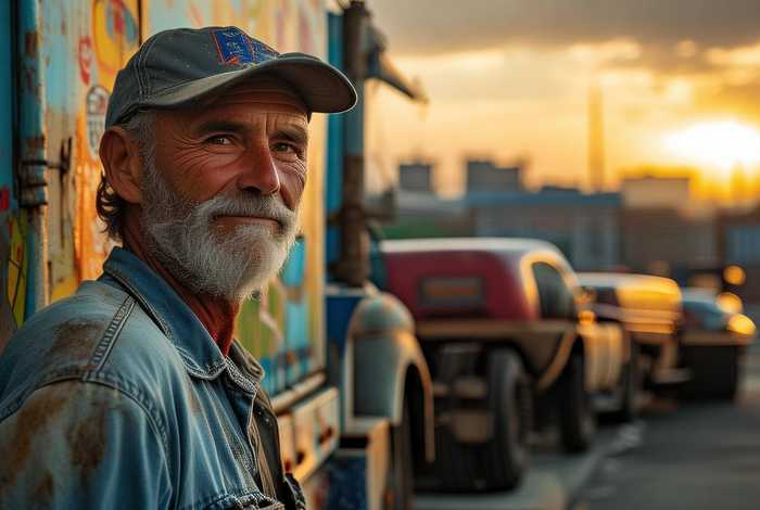 货车生活图片 货车司机生活图片