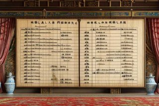 后宫妃子顺序表，后宫妃子顺序表格