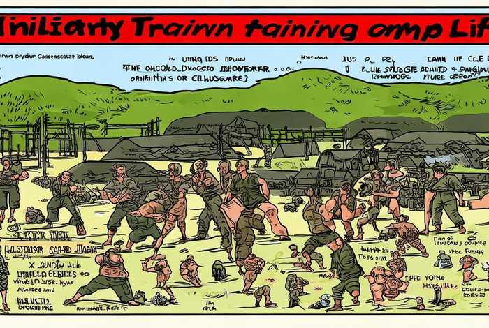 集训生活手抄报，集训生活手抄报模板