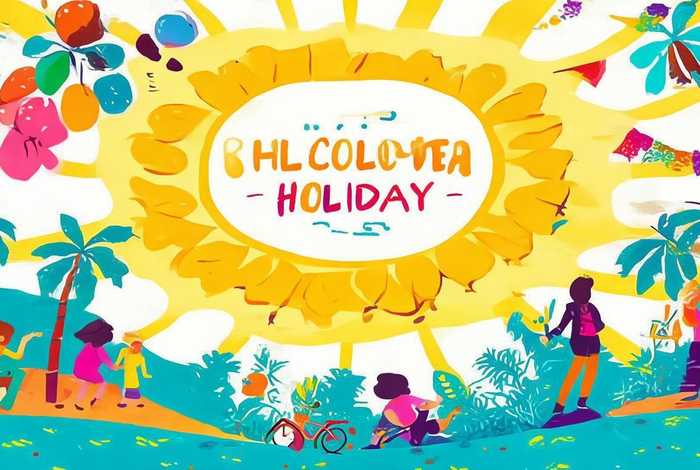 多彩的假期生活手抄报简单、多彩的假期生活手抄报简单一点