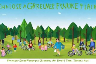 低碳生活创意海报模板 低碳生活创意海报模板图片