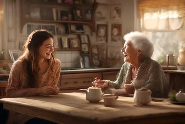 和老太太的日常对话（和老太太的日常对话小说）