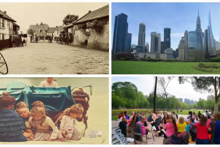 过去现在的生活变化英语作文带翻译、过去现在的生活变化英语作文带翻译初一