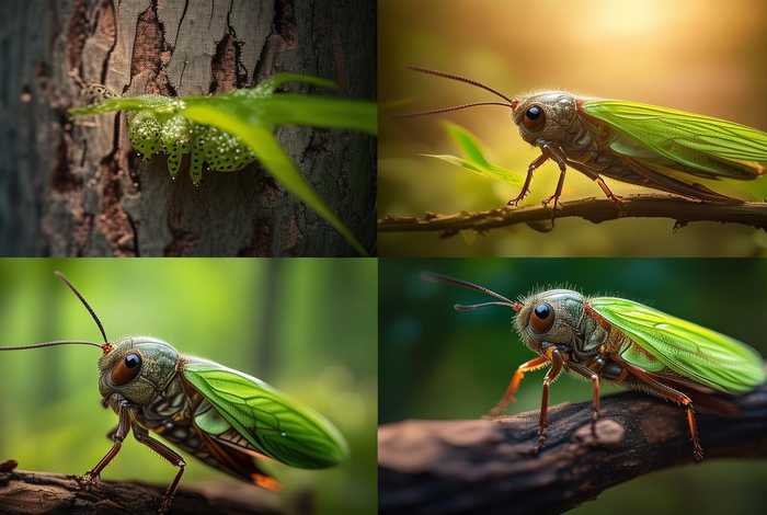 蝉的生活习惯观察日记 - 蝉的一生观察日记